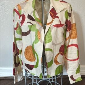 Colorful Abstract Women's Jacket